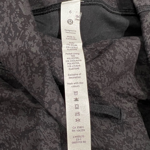 Lululemon Athletica Wunder Train Leggings NWOT - Picture 3 of 4